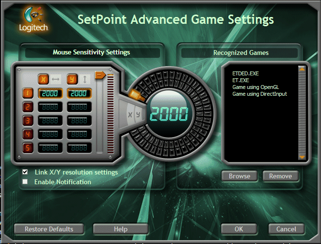 logitech setpoint exe