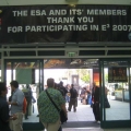 ESA's banner
