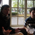 dreg and dozo at the pub
