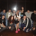 blurry group picture