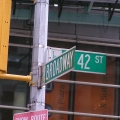 corner of 42nd and broadway
