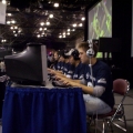 EG on stage