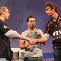 DaHanG and strenx shaking hands