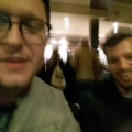 blurry Pelle "fazz" Sderman and Daniel "DDK" Kapadia